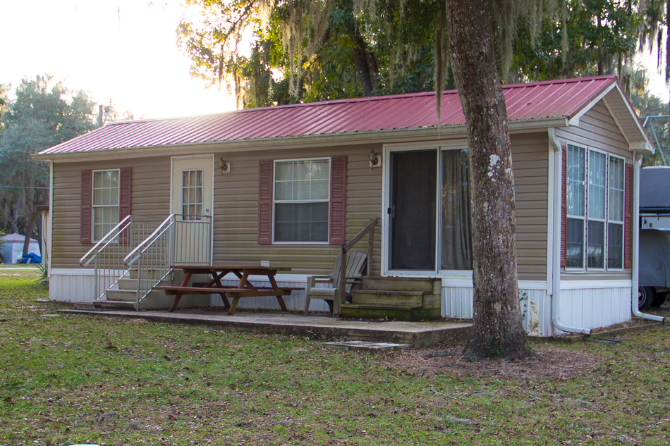 Mobile home for rent at Lake Bryant Resort in Ocklawaha, Florida